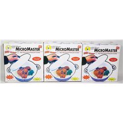 LOT OF 3 NEW MICRO MASTER NEW MICROWAVE PRESSURE