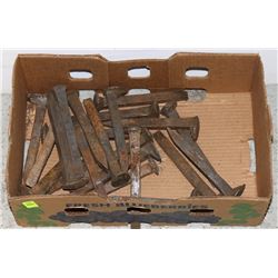 BAG OF RAILROAD SPIKES