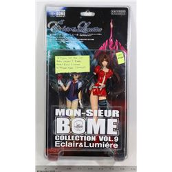 2 FIGURE SET, MON SIEUR BOME VOLUME 9 KIDDY GRADE