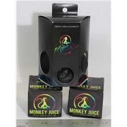 BUNDLE OF NEW MONKEY JUICE SMOKE RING AND
