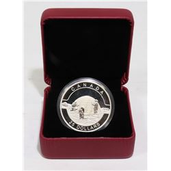 2014 SILVER CANADA $25 IGLOO  COIN
