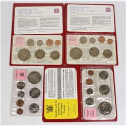 x6 NEW ZEALAND MINT SEALED COIN SETS