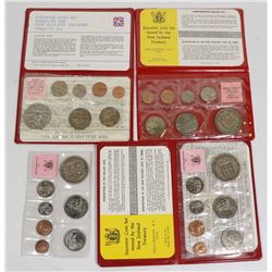 x6 NEW ZEALAND MINT SEALED COIN SETS