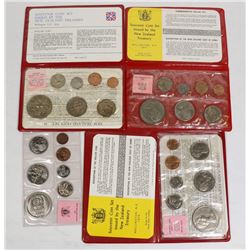 x6 NEW ZEALAND MINT SEALED COIN SETS