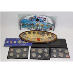 x6 VARIOUS CANADA MINT COIN SETS