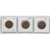 Image 1 : 1909, 1910, 1911 CANADIAN LARGE PENNIES-SET OF 3