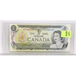 1973 CANADIAN $1 BANK NOTE