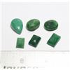Image 1 : #70-GREEN EMERALD GEMSTONE 61.55ct