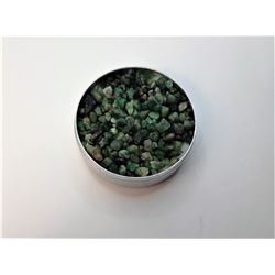 3)  LOT OF 61 TCW NATURAL ROUGH GREEN