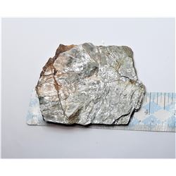 10)  MICA ROUGH SLICE MINERAL SPECIMEN