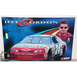 JEFF GORDON FRAMED POSTER NASCAR