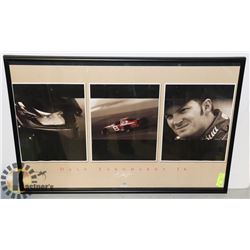 DALE JR 24X36 FRAMED POSTER NASCAR