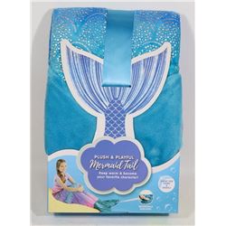 NEW PLUSH AND PLAYFUL MERMAID TAIL BLANKET FOR
