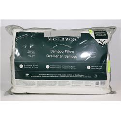 NEW STANDARD SIZE BAMBOO MEMORY FOAM PILLOW