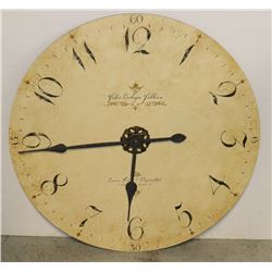 LARGE HOWARD MILLER ENRICO FULVI WALL CLOCK