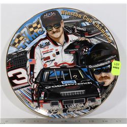 24 KT EARNHARDT LIMITED PLATE NASCAR W/STAND