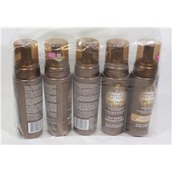 5 JERGENS SUNLESS TANNING MOUSSE