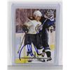 Image 1 : MILAN LUCIC AUTOGRAPHED BOSTON BRUINS CARD