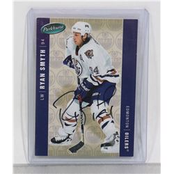 RYAN SMYTH AUTOGRAPHED EDMONTON OILERS HOCKEY CARD