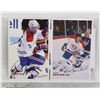 Image 1 : 3 AUTOGRAPHED MONTREAL CANADIENS POSTCARDS