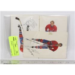 6 MONTREAL CANADIENS POSTCARDS 1986 TEAM ISSUE