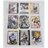 Image 1 : LOT OF 9 AUTOGRAPHED NASHVILLE PREDATORS CARDS