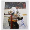 Image 1 : PETE PEETERS AUTOGRAPHED BOSTON BRUINS 8X10 PHOTO