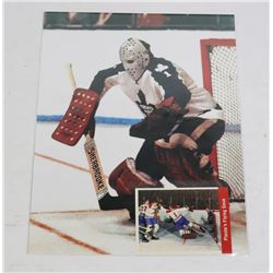 JACQUES PLANTE TORONTO MAPLE LEAFS 8X10 PHOTO
