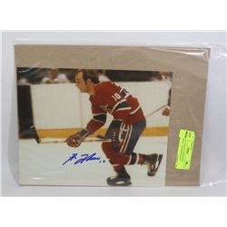 GUY LAFLUER AUTOGRAPHED MONTREAL CANADIENS 8X10