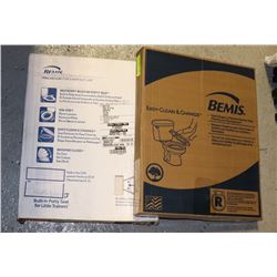 2 NEW BEMIS TOILET SEATS