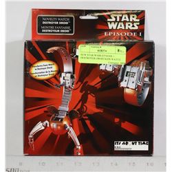 NEW STAR WARS EPISODE 1 DESTROYER DROID KIDS WATCH