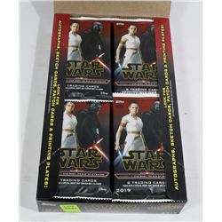 STAR WARS COLLECTIBLE CARD PACKS NEW