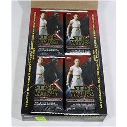 STAR WARS COLLECTIBLE CARD PACKS NEW