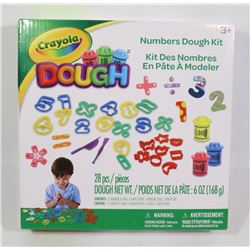 NEW 28PC CRAYOLA DOUGH: NUMBERS DOUGH KIT