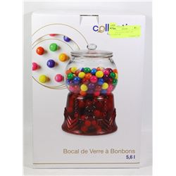 NEW 5.6L GLASS CANDY JAR/ COOKIE JAR