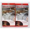 Image 1 : LOT OF TWO NEW MIRACLE GLOVE HOT SURFACE