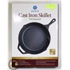 Image 1 : NEW PROFESSIONAL 12.5" PRE-SEASONED CAST IRON