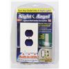 Image 1 : NEW NIGHT ANGEL LIGHTED WALL OUTLET COVER PLATE