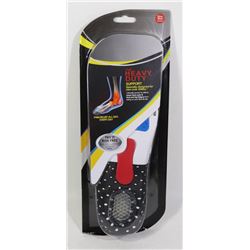 NEW MENS ADJUSTABLE SIZE SHOCK GUARD INSOLES