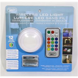 NEW WIRELESS LED LIGHT WITH REMOTE