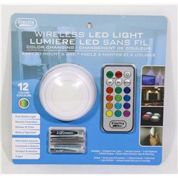 NEW WIRELESS LED LIGHT WITH REMOTE