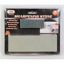 NEW 2PC SHARPENING STONE SET