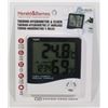 Image 1 : NEW THERMO- HYGROMETER & CLOCK
