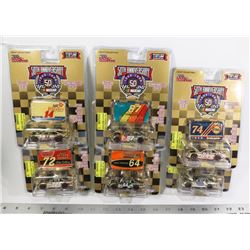 LOT OF SIX 1:64 SCALE 50TH ANNIVERSARY NASCARS