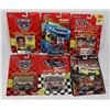 Image 1 : LOT OF SIX 1:62 SCALE RACING CHAMPIONS NASCARS