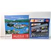 Image 1 : 20)  LOT F 2 FACTORY SEALED PUZZLES, 100 PCE