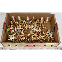 FLAT OF ASSORTED TREE DECOR INCLUDING ANGELS AND