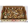 Image 1 : FLAT OF ASSORTED TREE DECOR INCLUDING ANGELS AND