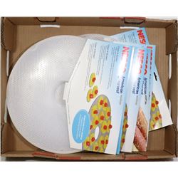LOT OF 7 NESCO AMERICAN HARVEST DEHYDRATOR INSERT