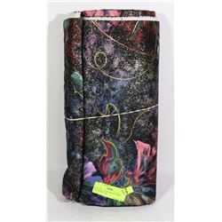 NEW BOLT OF FLOWERED PRINT MATERIAL (7 M)